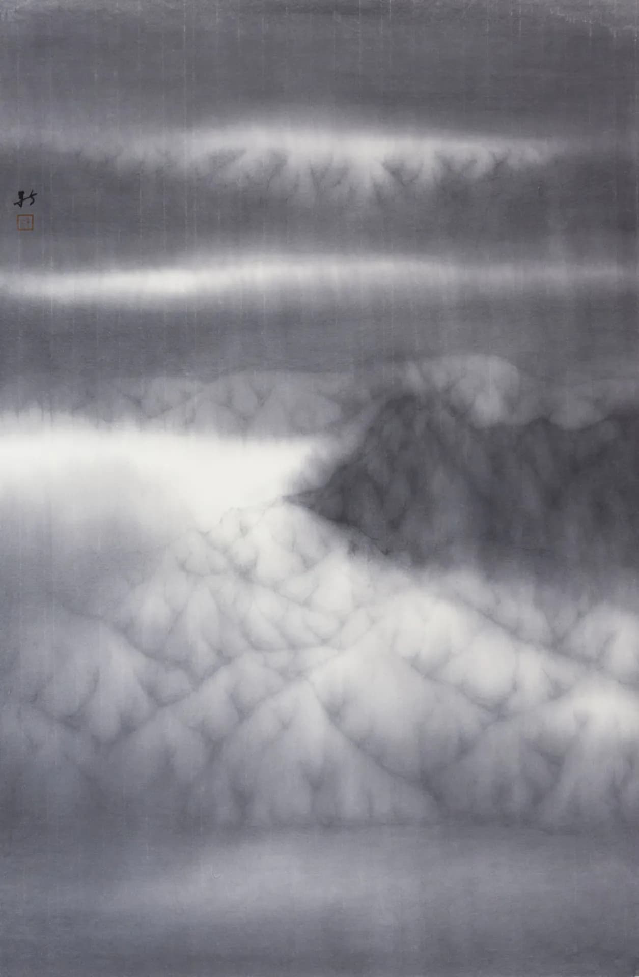 High Above Snow Clouds Rise