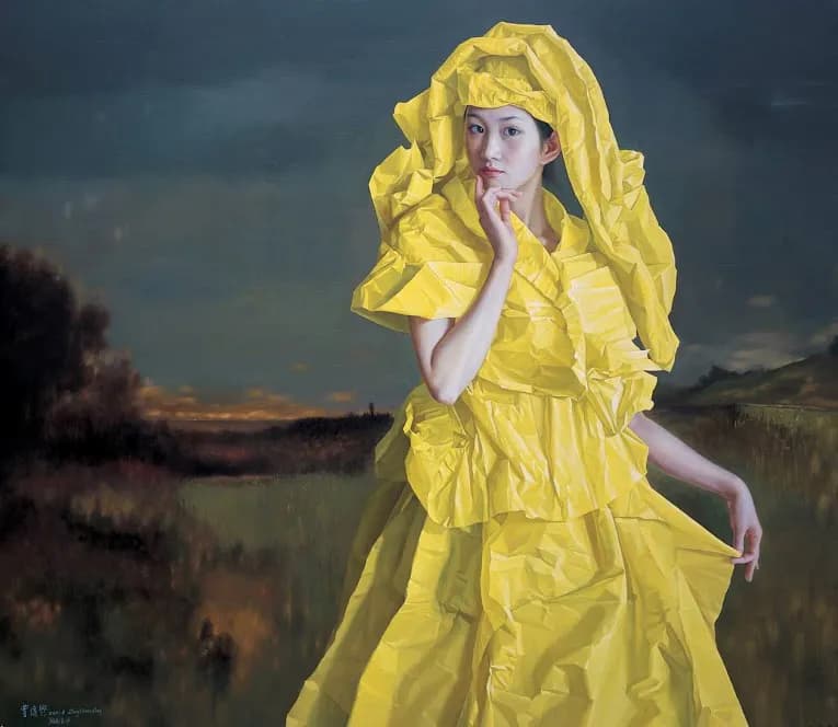 Paper Brides Series – Yellow Bride